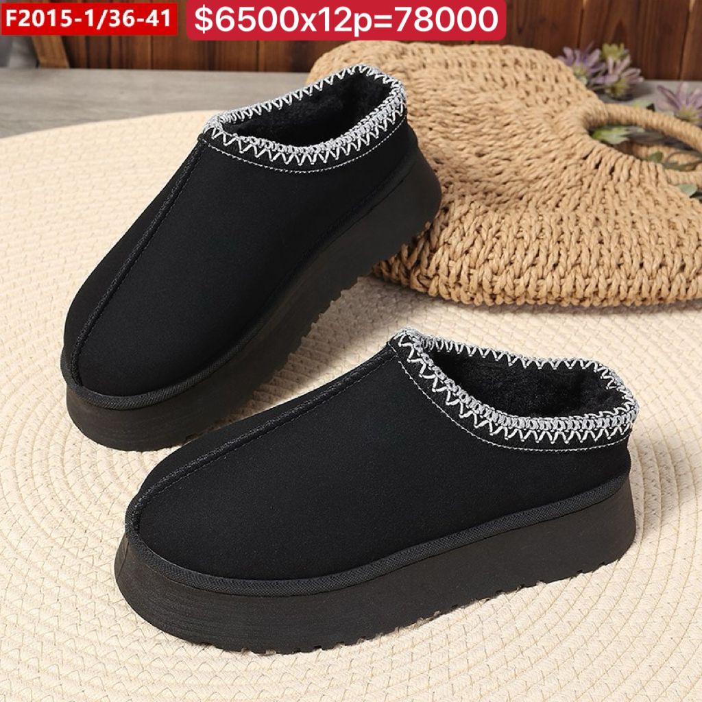 Pantufla con plataforma