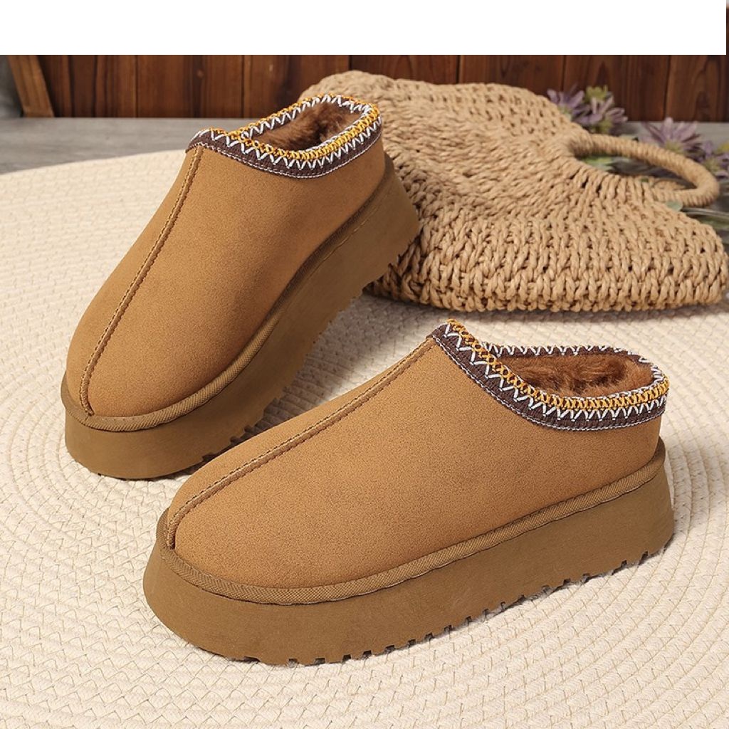 Pantufla con plataforma